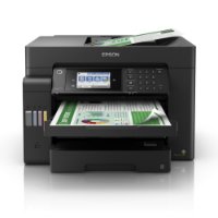 Multifunkcijski printer EPSON EcoTank L15150, printer/scanner/copy/fax, A3, 4800 dpi, USB, LAN, WiFi, crni