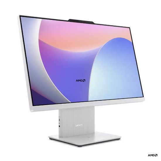 Računalo AiO LENOVO IdeaCentre F0HR000JSC / 23,8" FHD IPS, Ryzen 5 7535HS, 16GB, 1TB SSD, AMD Radeon Graphics, WiFi, tipkovnica, miš, bez OS, sivo