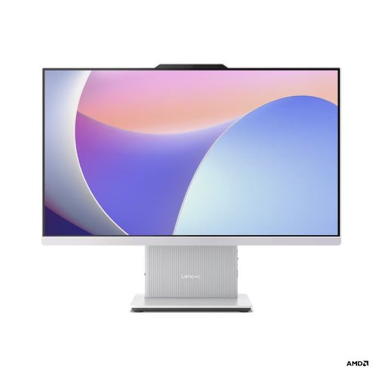 Računalo AiO LENOVO IdeaCentre F0HR000JSC / 23,8" FHD IPS, Ryzen 5 7535HS, 16GB, 1TB SSD, AMD Radeon Graphics, WiFi, tipkovnica, miš, bez OS, sivo