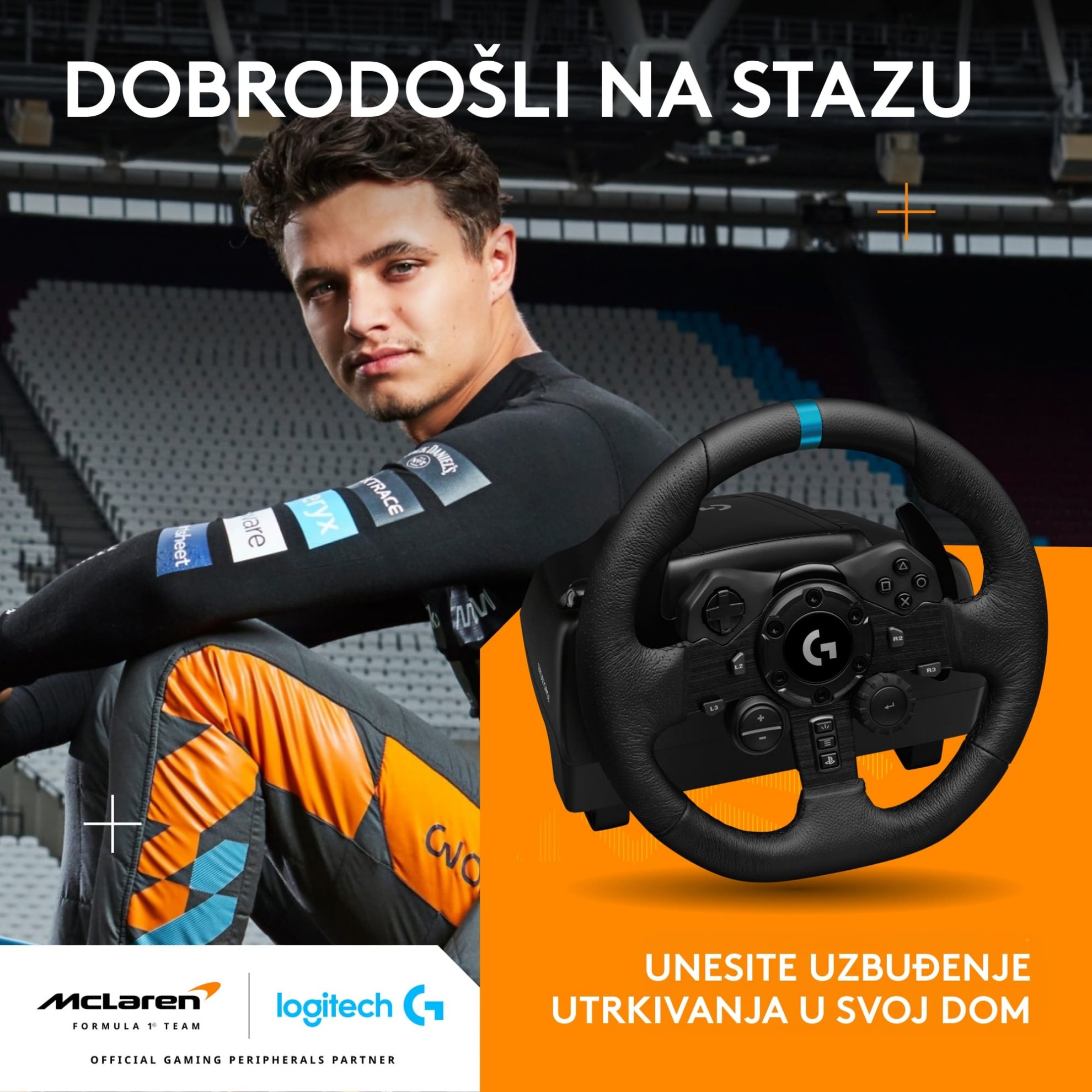 Volan LOGITECH G923 Trueforce Sim Racing Wheel, | Links