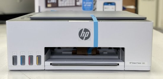OPEN BOX - Multifunkcijski printer HP Smart Tank 580, 1F3Y2A, printer/scanner/copy, 4800dpi, USB, WiFi, crni