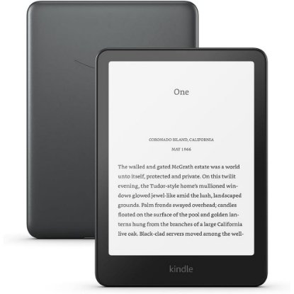 E-Book Reader AMAZON Kindle Paperwhite 2024, Ad, 7", 16GB, Bluetooth, crni