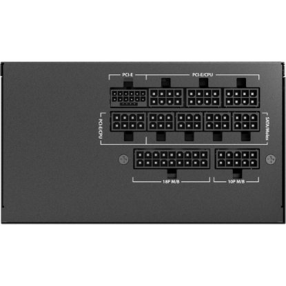 Napajanje 850W, ANTEC GSK850 V2 EC, ATX 3.1, 120mm vent., 80+ Gold, modularno, crno