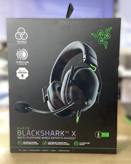 OPEN BOX - Slušalice RAZER Blackshark V2 X, crne
