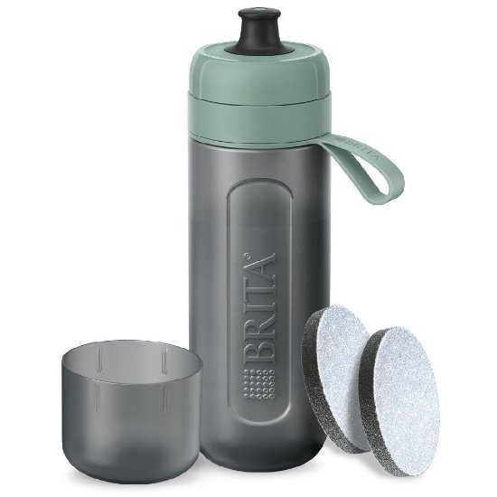 Boca za vodu BRITA Fill&Go Active, 0,6 l, s jednim filterom, zelena