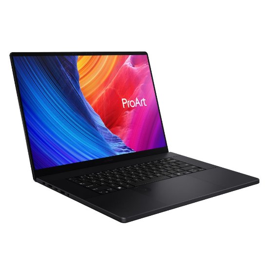 IZLOŽBENI - Laptop ASUS ProArt H7606WI-ME016X / Ryzen AI 9 HX 370, 64GB, 2TB SSD, nVidia GeForce RTX 4070, 16" 4K UHD OLED Touch, Windows 11 Pro, crni