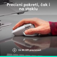 Miš LOGITECH MX Master 4, za Mac, optički, bežični, BT, crni