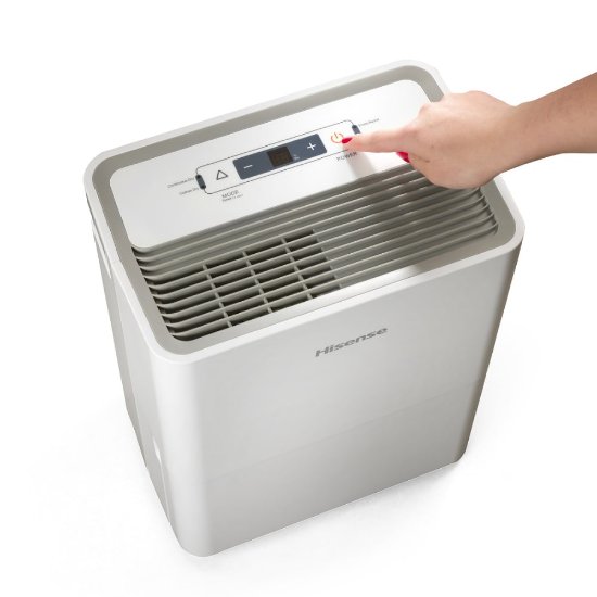 Odvlaživač zraka HISENSE D12HW, 12 l/dan, 200 W, 1,9 l, LED, Wi-Fi, do 45m2, bijeli