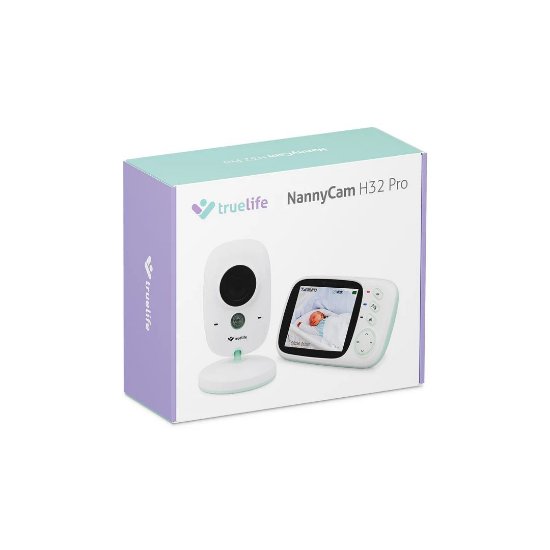 Monitor za bebe TRUELIFE NannyCam H32 Pro, ekran 3.2", audio i video, do 300m