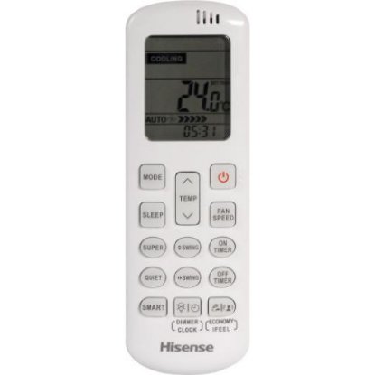 Klima uređaj HISENSE DJ50XA0EG/DJ50XA0EW SET, hlađenje 5,0 kW, grijanje 5,6 kW, bijela