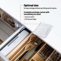 Aparat za vakumiranje LAUBEN 10WT, 80 W, bijeli