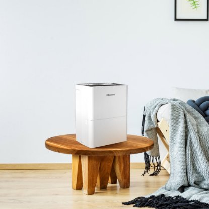 Odvlaživač zraka HISENSE D12HW, 12 l/dan, 200 W, 1,9 l, LED, Wi-Fi, do 45m2, bijeli