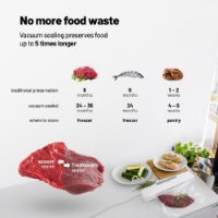 Aparat za vakumiranje LAUBEN 10WT, 80 W, bijeli