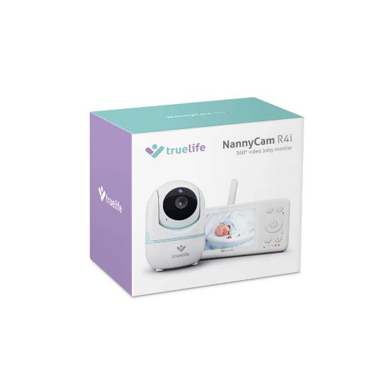 Monitor za bebe TRUELIFE NannyCam R4i, ekran 3.2", audio i video, do 300m