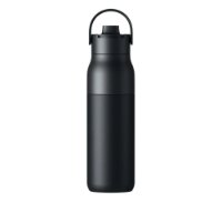 Boca za vodu LARQ Swig Top, 1 l, crna