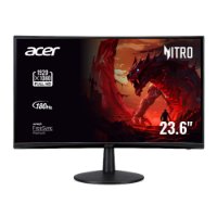 Gaming monitor 23.6" ACER UM.UE0EE.301, FHD, VA, 180Hz, 1ms, 250cd/m2, zakrivljeni, zvučnici, crni