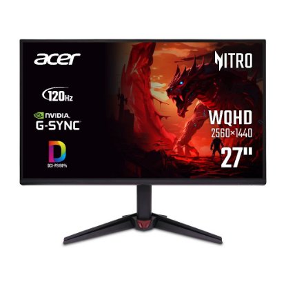 Gaming monitor 27" ACER Nitro VG270UG UM.HV0EE.G05, QHD, IPS, 120Hz, 1ms, 250cd/m2, zvučnici, crni