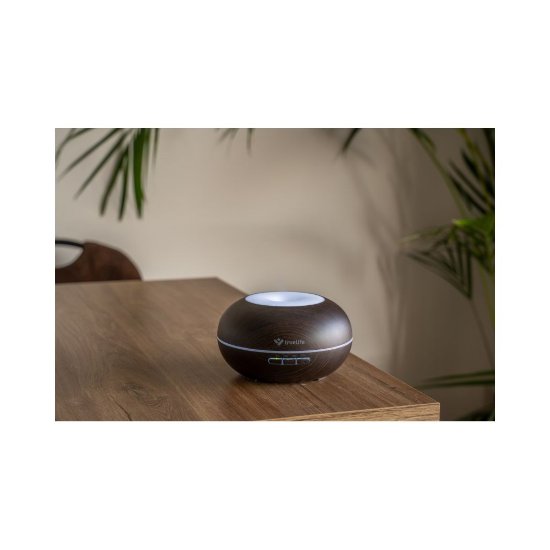 Ovlaživač zraka TRUELIFE AIR Diffuser D5 Dark, difuzor, 300ml, tamno smeđi