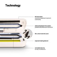 Aparat za vakumiranje LAUBEN 10WT, 80 W, bijeli
