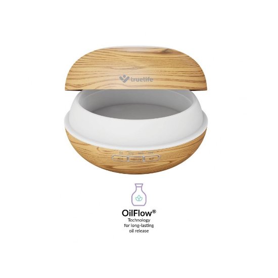 Ovlaživač zraka TRUELIFE AIR Diffuser D5 Light, difuzor, 300ml, smeđi