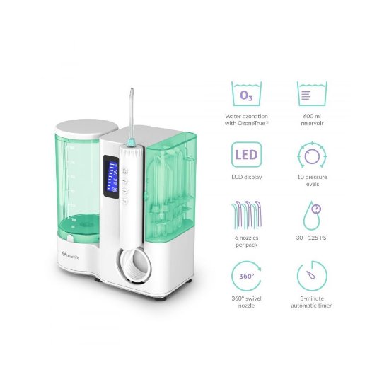 Oralni tuš TRUELIFE AquaFloss Station O300 Ozone