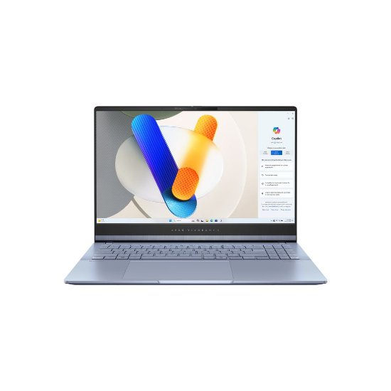 IZLOŽBENI - Laptop ASUS VivoBook S 15 OLED S5507QA-MA056W / Snapdragon Elite X1E 78 100, 32GB, 1TB SSD, Qualcomm Adreno, 15.6" 2880x1620 120Hz OLED, Windows 11 Pro, srebrni
