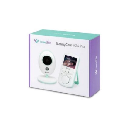 Monitor za bebe TRUELIFE NannyCam V24 Pro, ekran 2.4", audio i video, do 300m