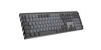 Tipkovnica LOGITECH MX Mechanical Clicky, bežična, BT, crna