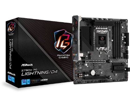 RABLJENI - Matična ploča ASROCK Z790M PG Lightning/D4, Intel Z790, DDR4, mATX, s. 1700
