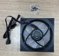 RABLJENI - Ventilator BIT FORCE BLOW PWM ARGB, 120mm, 1800 okr/min, obrnuti, crni