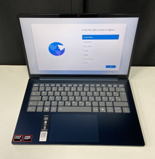 RABLJENI - Laptop LENOVO IdeaPad Slim 5 83hv0014sc / Ryzen 7 8845HS, 32GB, 1TB SSD, AMD Radeon 780M, 14" WUXGA IPS, Windows 11, plavi