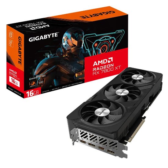 RABLJENI - Grafička kartica GIGABYTE Radeon RX 7800 XT Gaming OC, 16GB GDDR6