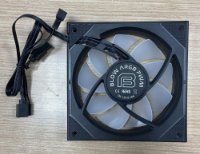 RABLJENI - Ventilator BIT FORCE BLOW PWM ARGB, 120mm, 1800 okr/min, obrnuti, crni