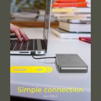 Eksterno kućište ICY BOX IB-AC603b-U3, USB 3.0 (M) na 2.5" SATA (M), siva zaštitna futrola