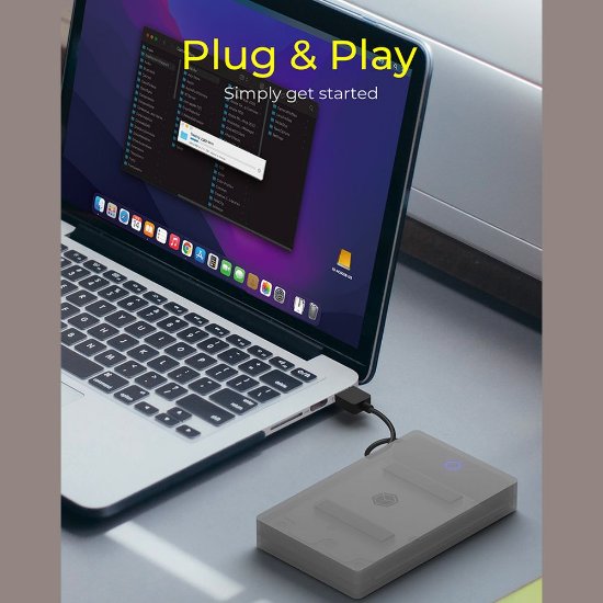 Eksterno kućište ICY BOX IB-AC603b-U3, USB 3.0 (M) na 2.5" SATA (M), siva zaštitna futrola