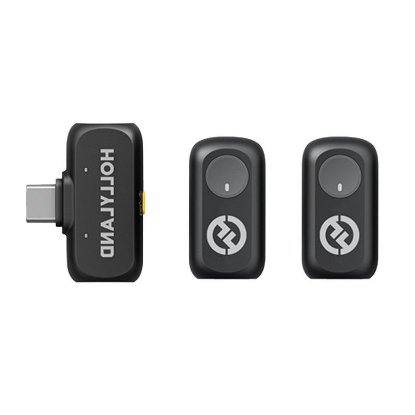 Mikrofon HOLLYLAND Lark A1 Mini Duo USB-C, crni