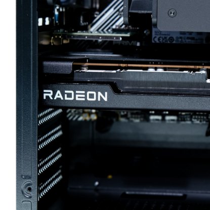 Računalo EPOCH Gaming PC Sirius / Ryzen 5 5600X, 16GB DDR4, 1TB SSD NVMe, AMD Radeon RX 6600 8GB, WiFi, Windows 11, crno