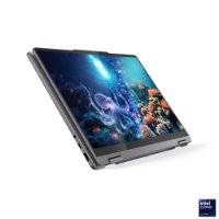 Laptop LENOVO Yoga 7 2-u-1 83JQ00ADSC / Core Ultra 7 258V, 32GB, 1TB SSD, Intel Arc Graphics, 14" 2,8K 120Hz OLED Touch, Windows 11 Pro, sivi