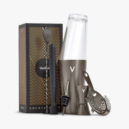 Set za koktele VONSHEF Boston, 6 djelni, 550 ml, graphite