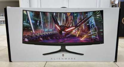 RABLJENI - Gaming monitor 34" DELL Alienware AW3423DWF, WQHD, QD-OLED, AMD FreeSync Premium Pro, 165Hz, 0.1ms, 250cd/m2, zakrivljeni, crni