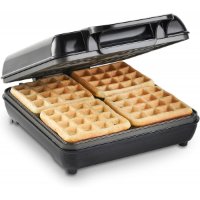 Aparat za vafle VONSHEF 2013307, 1100 W, za 4 kom, inox