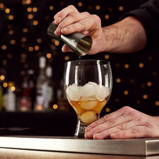 Set za koktele VONSHEF Boston, 6 djelni, 550 ml, graphite