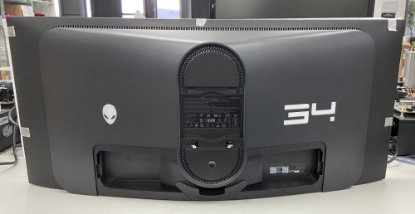 RABLJENI - Gaming monitor 34" DELL Alienware AW3423DWF, WQHD, QD-OLED, AMD FreeSync Premium Pro, 165Hz, 0.1ms, 250cd/m2, zakrivljeni, crni