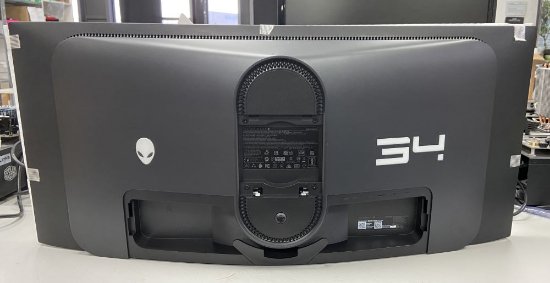 RABLJENI - Gaming monitor 34" DELL Alienware AW3423DWF, WQHD, QD-OLED, AMD FreeSync Premium Pro, 165Hz, 0.1ms, 250cd/m2, zakrivljeni, crni