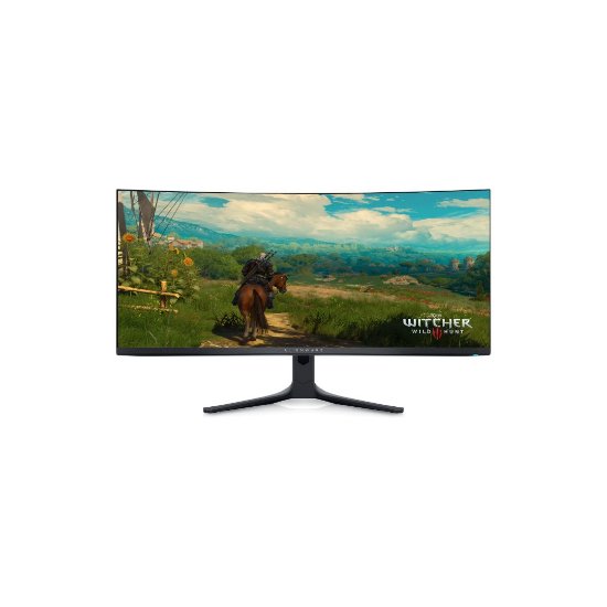 RABLJENI - Gaming monitor 34" DELL Alienware AW3423DWF, WQHD, QD-OLED, AMD FreeSync Premium Pro, 165Hz, 0.1ms, 250cd/m2, zakrivljeni, crni