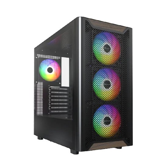 Računalo EPOCH Amalthea / Core i5 12400F, 16GB DDR4, 1TB SSD NVMe, nVidia GeForce RTX 3050 6GB, Windows 11, crno