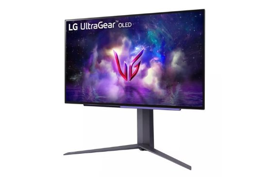 Gaming monitor 26.5" LG UltraGear 27GS95QE, QHD, OLED, 240Hz, 1ms, 275cd/m2, G-Sync, FreeSync, pivot, crni