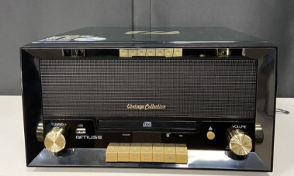 OPEN BOX - Mini linija MUSE MT-112W, CD/FM sa gramofonom, crna