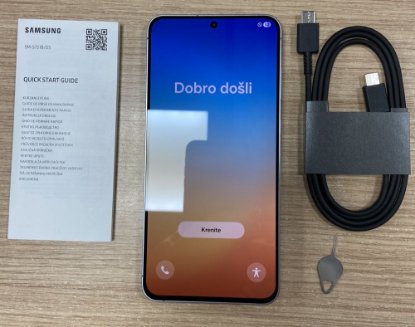 OPEN BOX - Mobitel SAMSUNG Galaxy S25 FE, 6,7", 8GB, 128GB, Android 16, crni