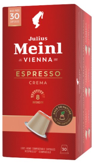 JULIUS MEINL biorazgradive kapsule BigPack ESPRESSO CREMA 30/1